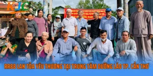 RR88 Lan Tỏa Yêu Thương Tại Trung Tâm Dưỡng Lão TP. Cần Thơ